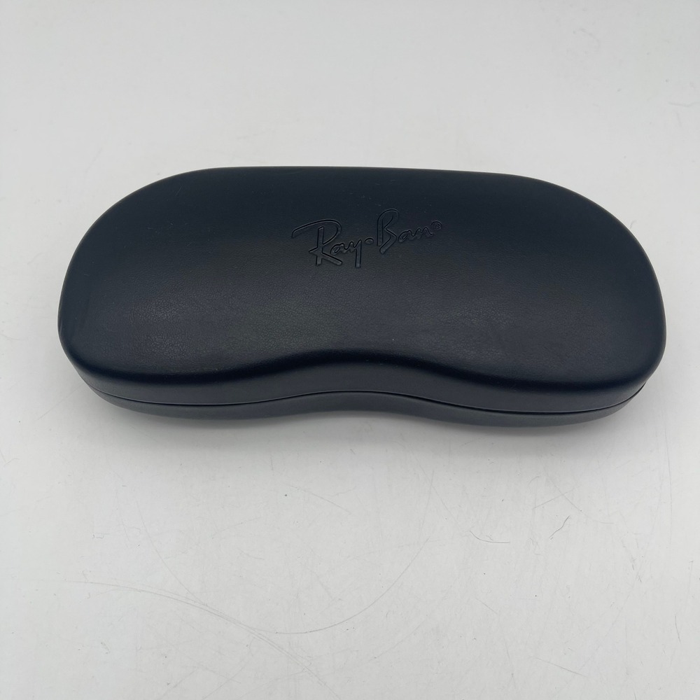Ray-Ban Black Hard Clamshell Sunglasses Case with Cleaning Cloth